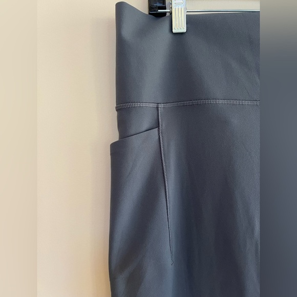 Athleta Women's Salutation Stash High Rise Flare Pants in Shadow Blue, size XL - Picture 8 of 13